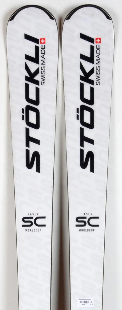 Stöckli LASER SC full white - skis d'occasion