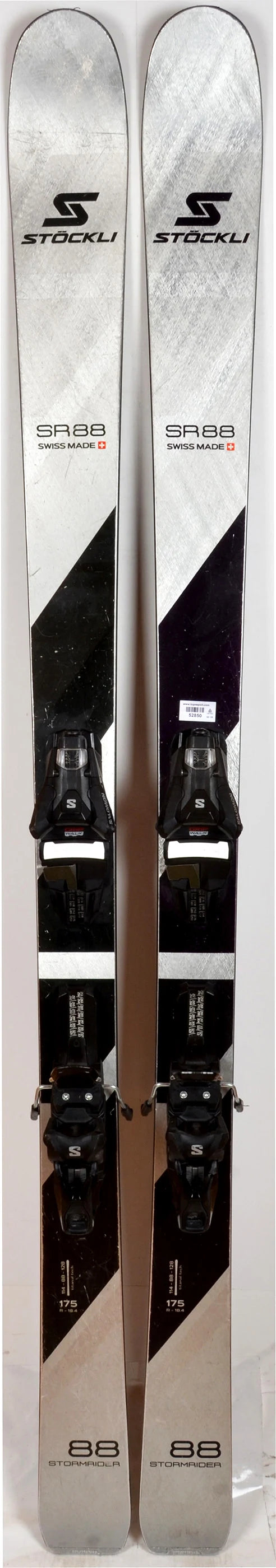 Stöckli STORMRIDER 88 grey / black - skis d'occasion