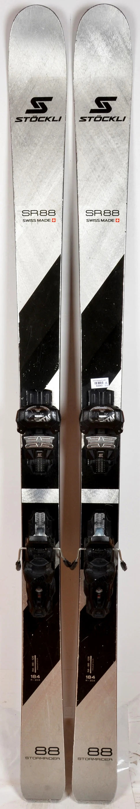 Stöckli STORMRIDER 88 grey / black - skis d'occasion