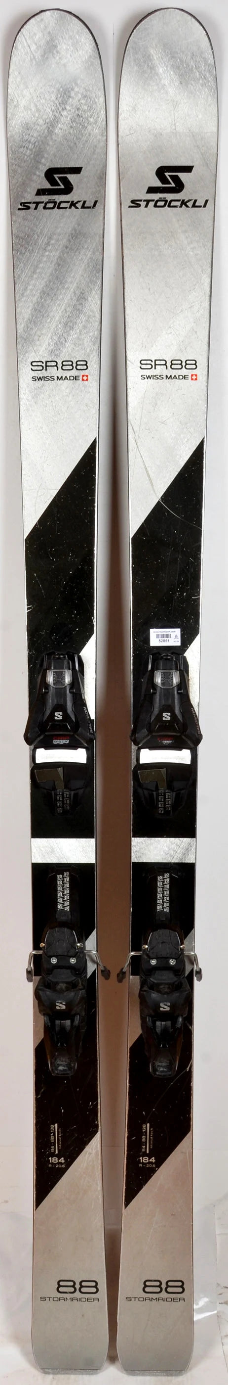 Stöckli STORMRIDER 88 grey / black - skis d'occasion
