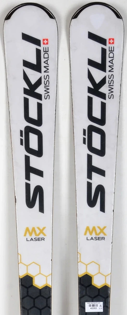 Stöckli LASER MX white - skis d'occasion Femme