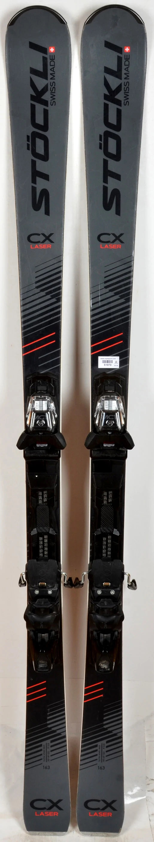Stöckli LASER CX grey - skis d'occasion