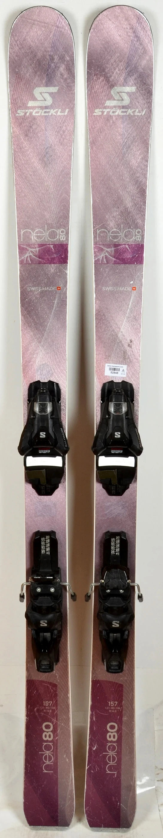 Stöckli NELA 80 pink - skis d'occasion Femme