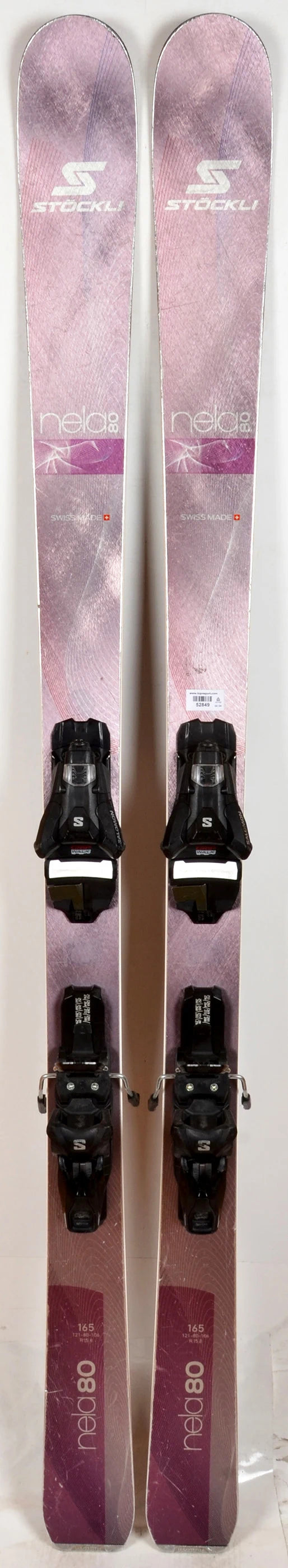 Stöckli NELA 80 pink - skis d'occasion Femme
