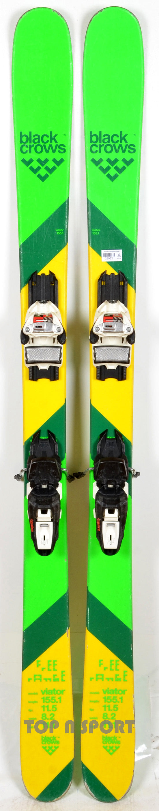 Black Crows VIATOR green - skis d'occasion