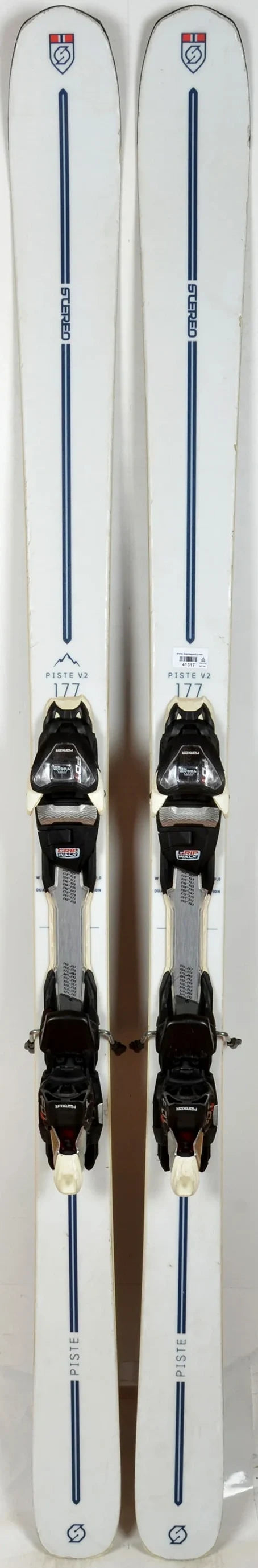 Stereo PISTE V2 white - skis d'occasion