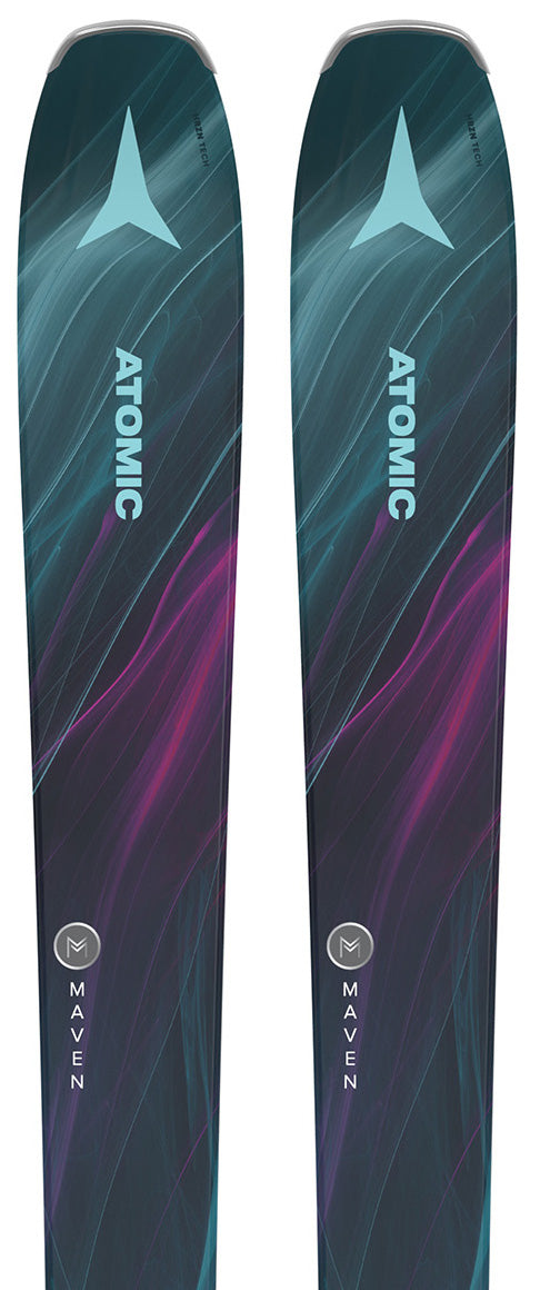Pack neuf skis Atomic MAVEN 86 purple + Fixations M10 GW - neuf déstockage