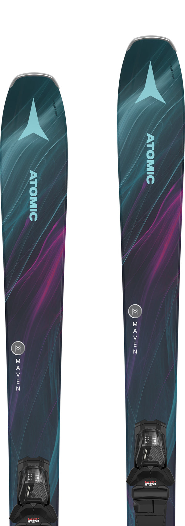 Pack neuf skis Atomic MAVEN 86 purple + Fixations M10 GW - neuf déstockage