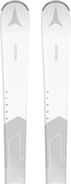Skis Atomic Cloud Servotec + Fixations M10 Gripwalk – Femme – Blanc 2024 Neuves