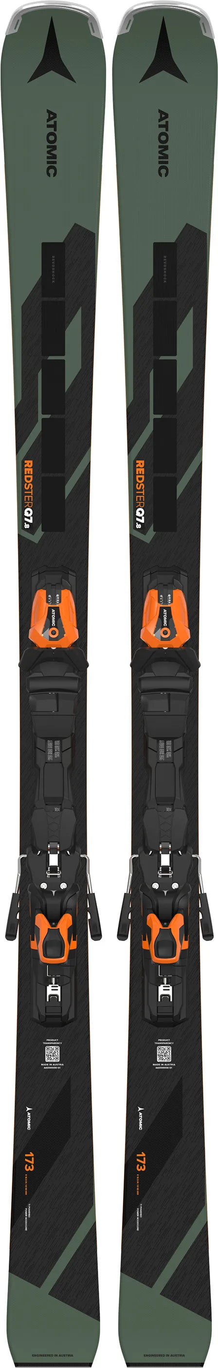 Pack neuf skis Atomic REDSTER Q7.8 RVSK + fixations MI 12 GW - neuf déstockage