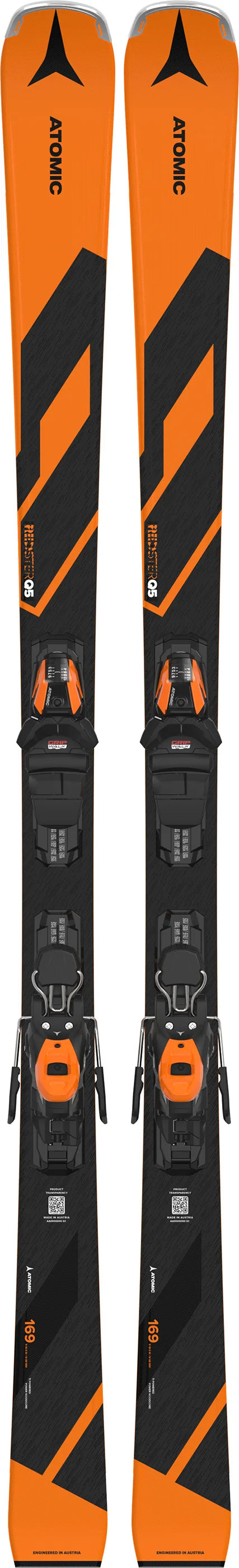 Pack neuf skis Atomic REDSTER Q5 Ora + fixations M10 GW - neuf déstockage
