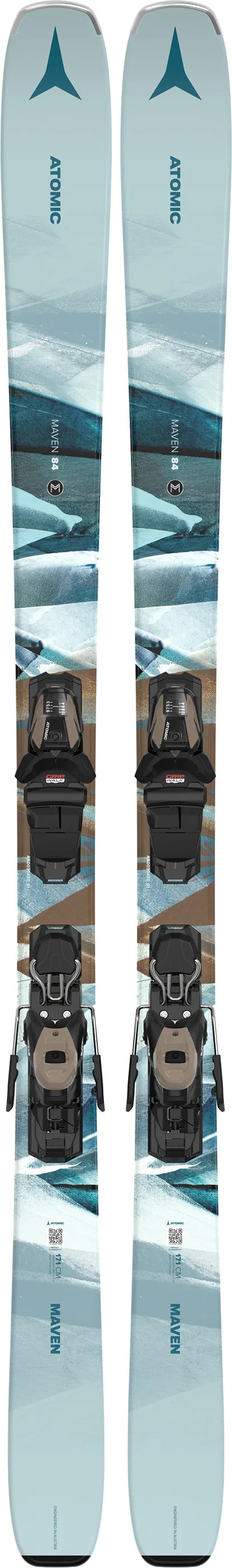 Pack neuf skis Atomic MAVEN 84 + fixations M10 GW - neuf déstockage