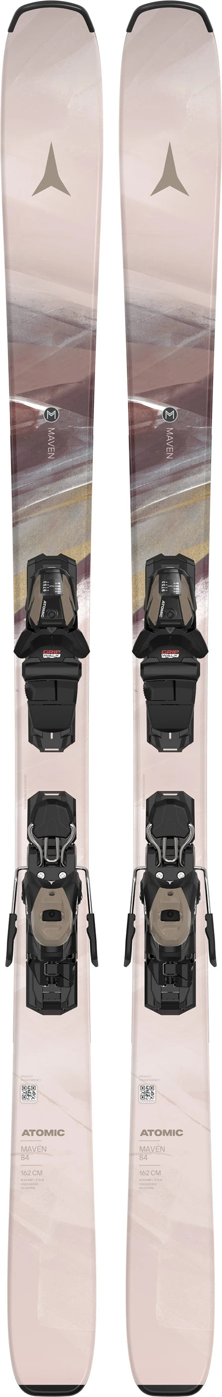 Pack neuf skis Atomic MAVEN 84 + fixations M10 GW black - neuf déstockage