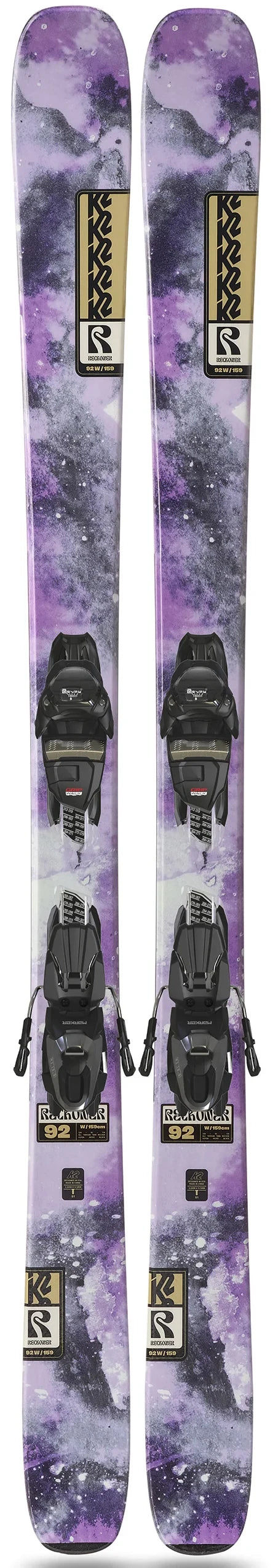 Pack neuf skis K2 RECKONER 92 W 26 + SQUIRE 10 GW - neuf déstockage