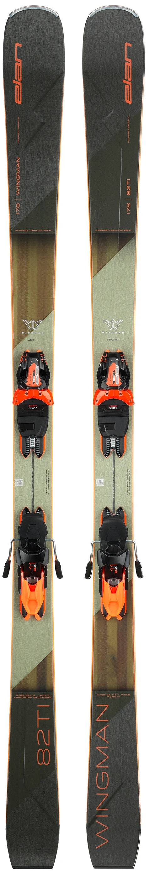 Elan Wingman 82 Ti ELX 11 GW ビンディング付き Elan Wingman 82 Ti ELX 11 GW ビンディング付き Amazon | ELAN