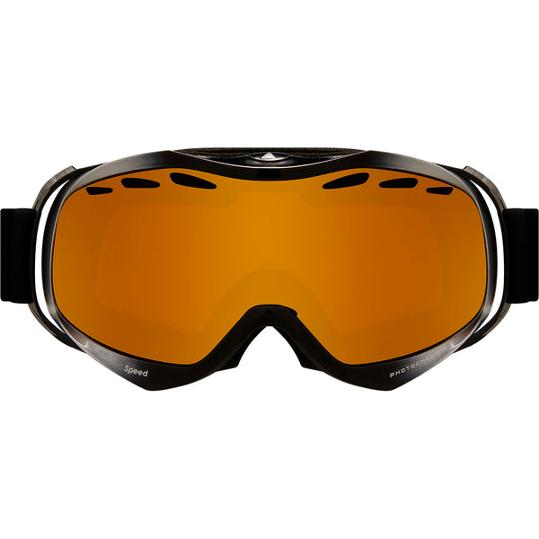 Cairn Speed CMax Black Shiny Silver photochromic - masque de ski neuf