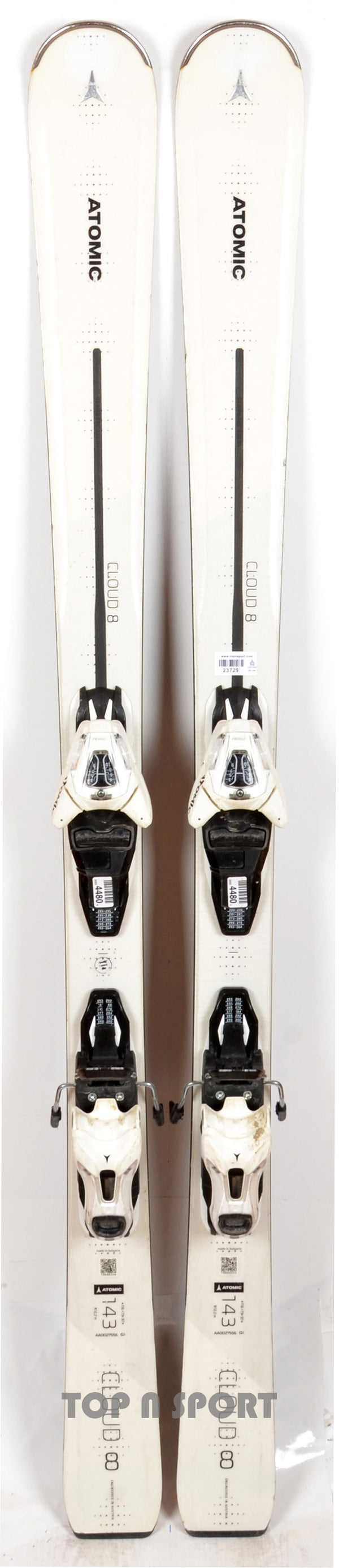 Atomic CLOUD EIGHT white/black - skis d'occasion Femme