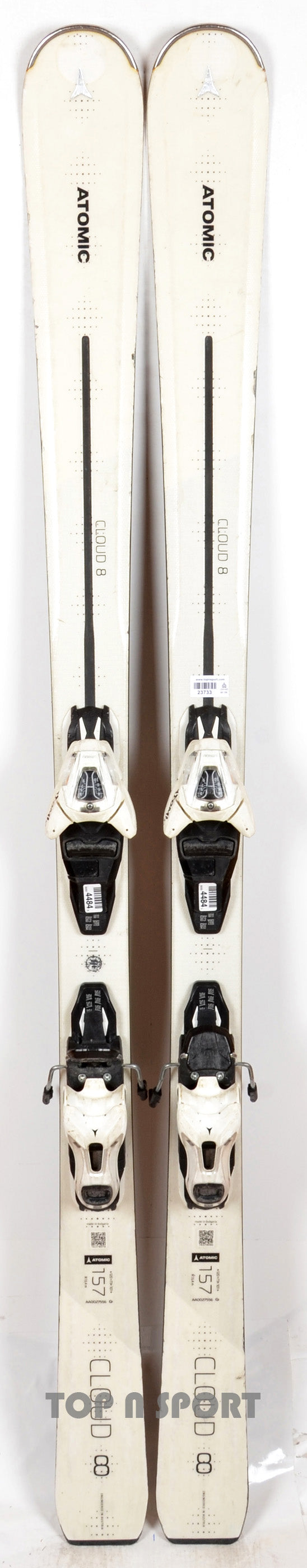 Atomic CLOUD EIGHT white/black - skis d'occasion Femme