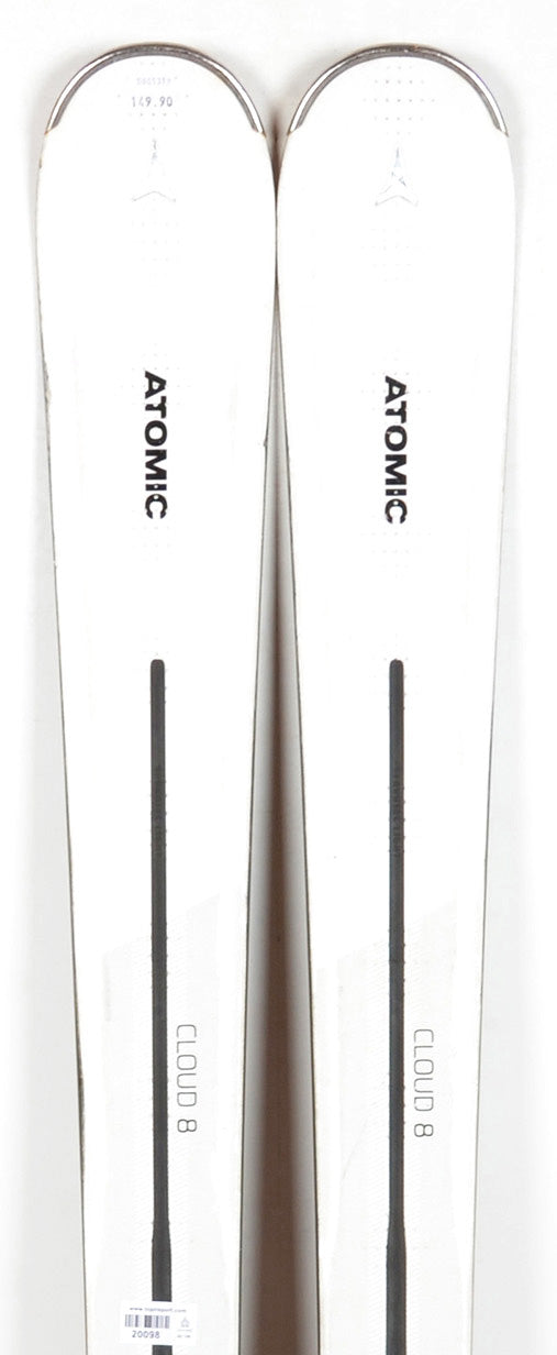 Atomic CLOUD EIGHT white/black - skis d'occasion Femme