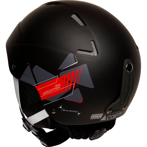 Cairn Andromed Mat Black Racing - casque de ski neuf