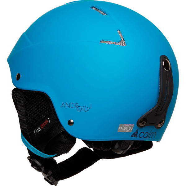 Cairn Android J Mat Azure - casque de ski neuf Junior