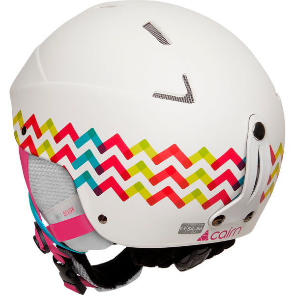 Cairn Andromed J Mat White Lolipop - casque de ski neuf