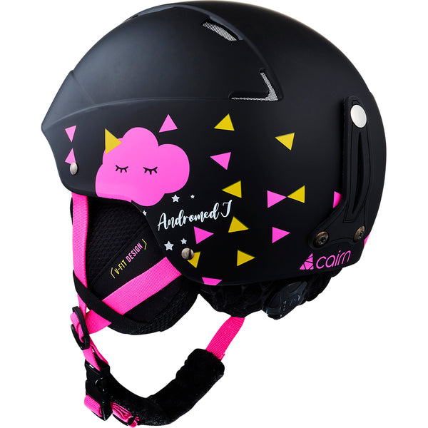Cairn Andromed J Black Pink Cloud - casque de ski neuf