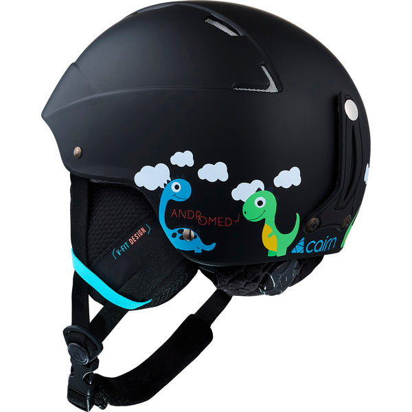 Cairn Andromed J Black Dinosaur - casque de ski neuf