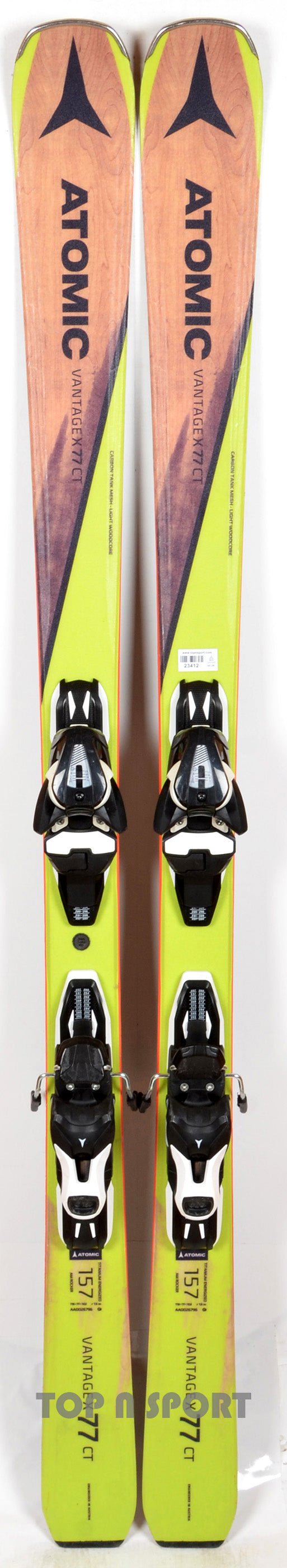Atomic VANTAGE X 77 CT yellow - skis d'occasion