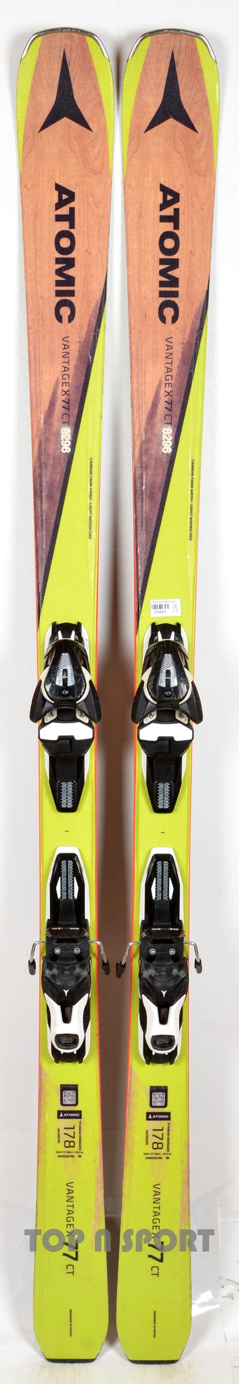 Atomic VANTAGE X 77 CT yellow - skis d'occasion