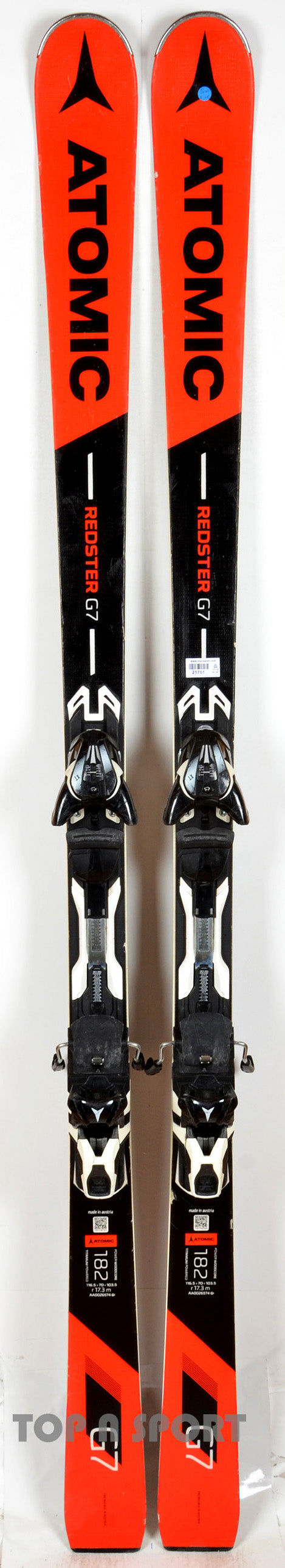 Atomic REDSTER G7 - skis d'occasion