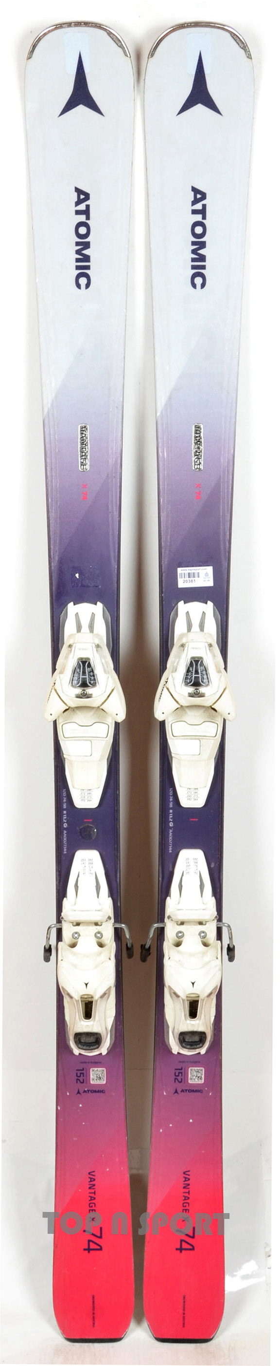 Atomic VANTAGE X 74 W - skis d'occasion Femme