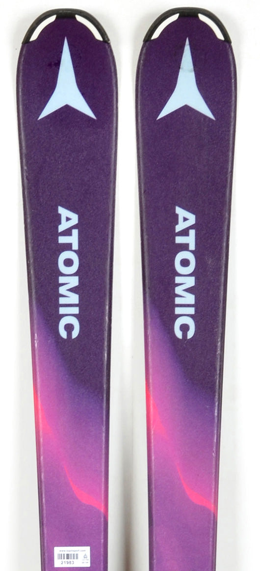 Atomic VANTAGE GIRL X purple - skis d'occasion Junior
