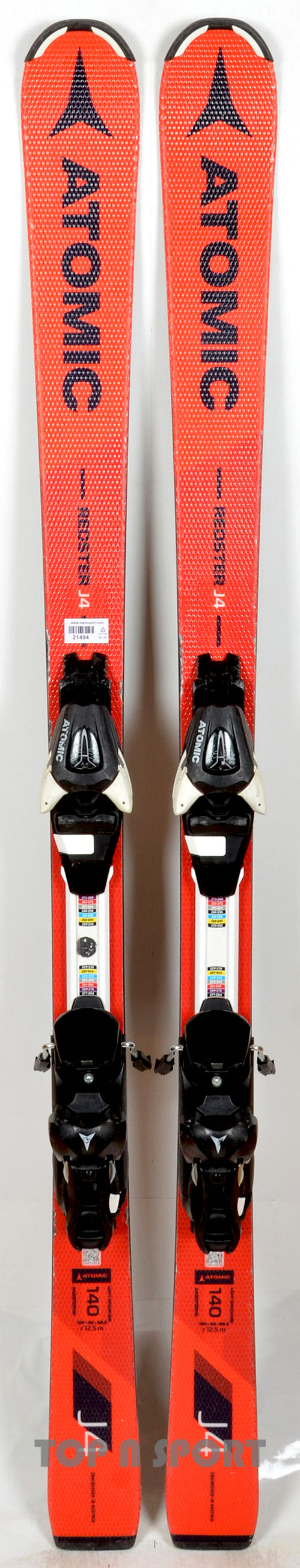 Atomic REDSTER J4 full red - skis d'occasion Junior