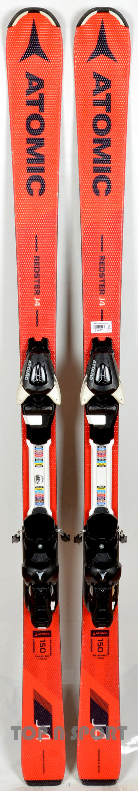 Atomic REDSTER J4 full red - skis d'occasion Junior