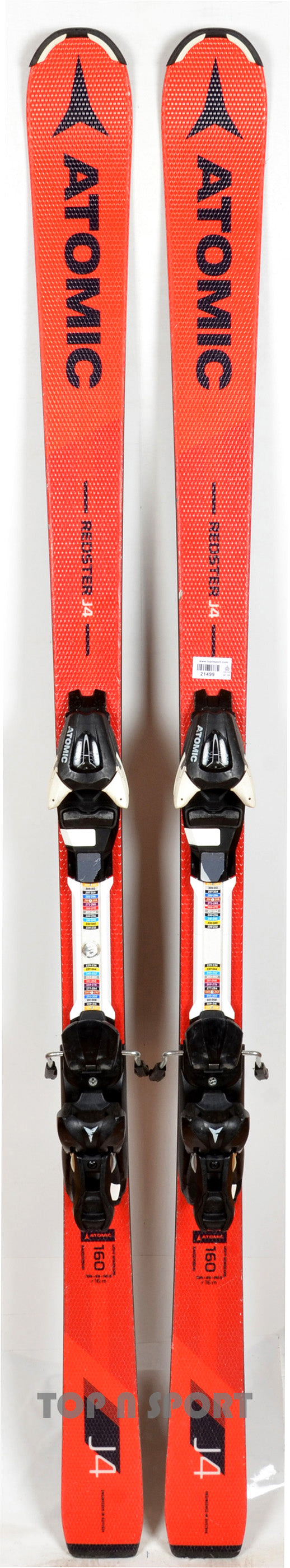 Atomic REDSTER J4 full red - skis d'occasion Junior