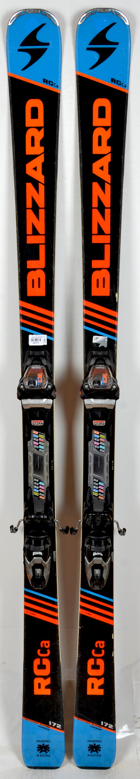 Blizzard RC CA black - skis d'occasion