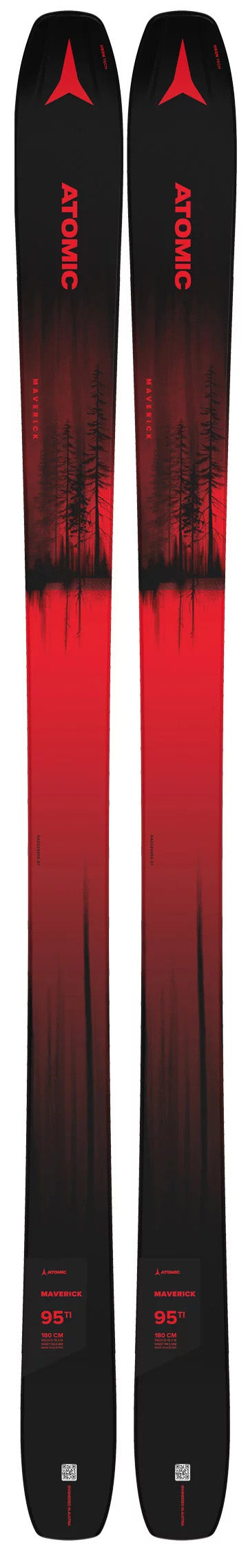 Atomic MAVERICK 95 TI - (skis nus - fixations en option) - neuf déstockage