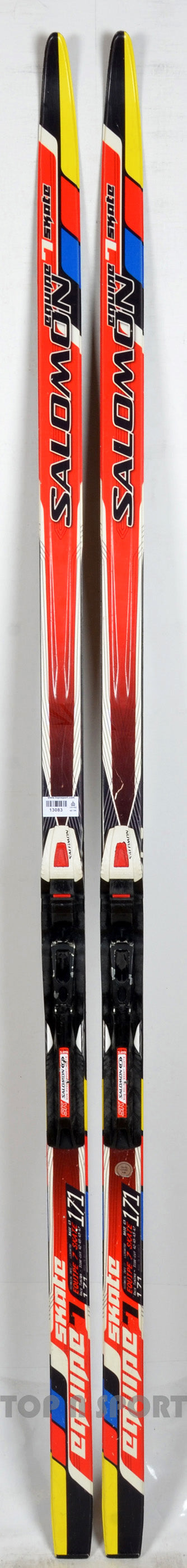 Salomon Equipe 7 Skate red + fix SNS