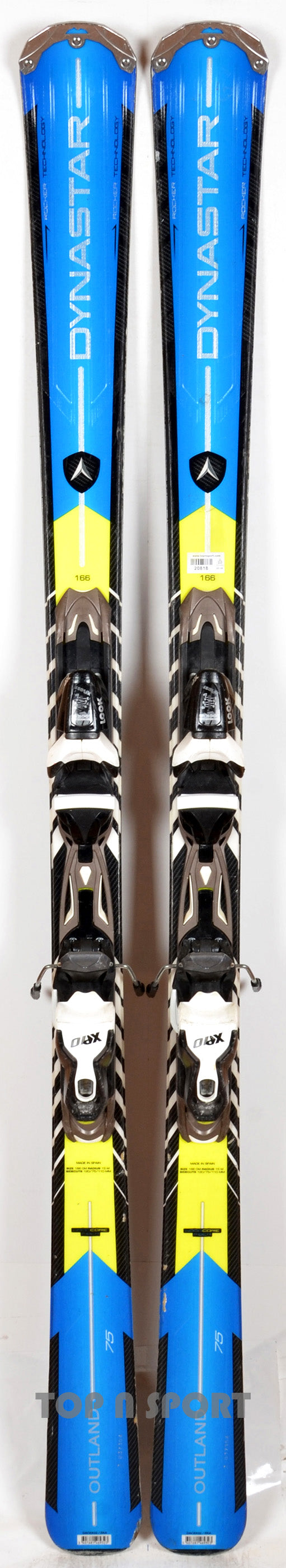 SKI D'OCCASION HOMME DYNASTAR OUTLAND 80 + FIXATION SKI D'OCCASION HOMME DYNASTAR OUTLAND 80 + FIXATION