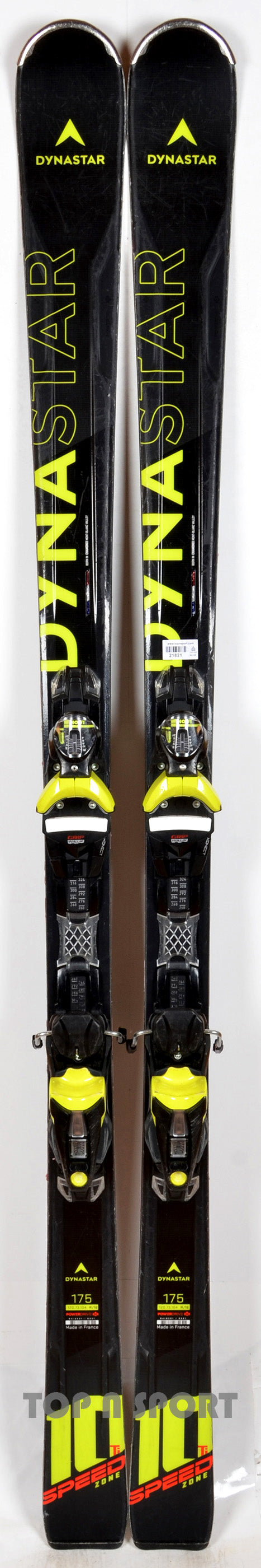 Dynastar SPEED ZONE 10 Ti black / yellow - skis d'occasion