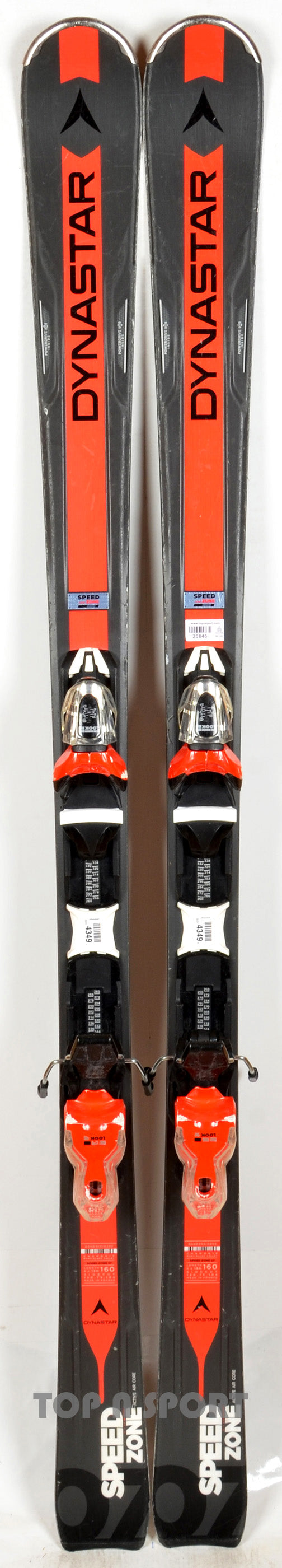 Dynastar SPEED ZONE 7 grey / orange - skis d'occasion