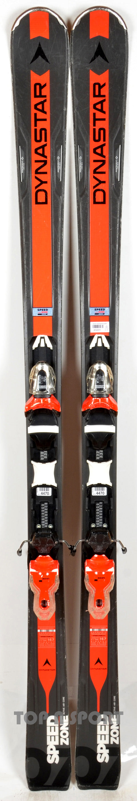 Dynastar SPEED ZONE 7 grey / orange - skis d'occasion
