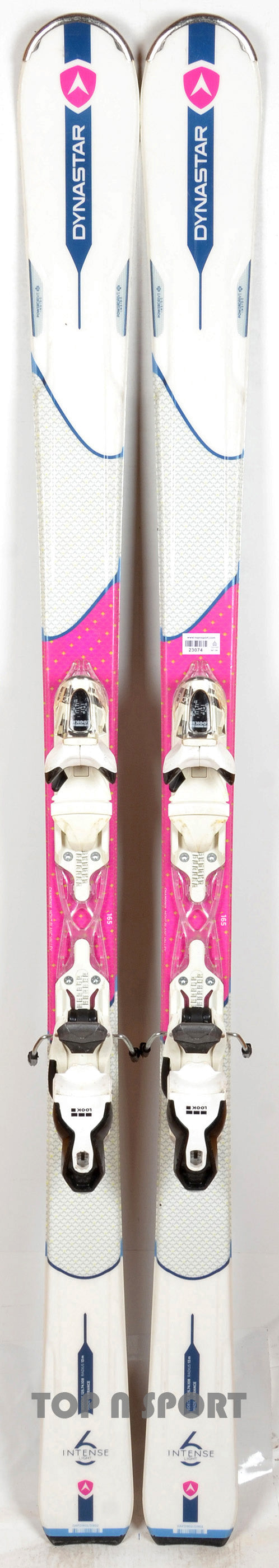 Dynastar INTENSE 6 white / pink - skis d'occasion Femme – Top N