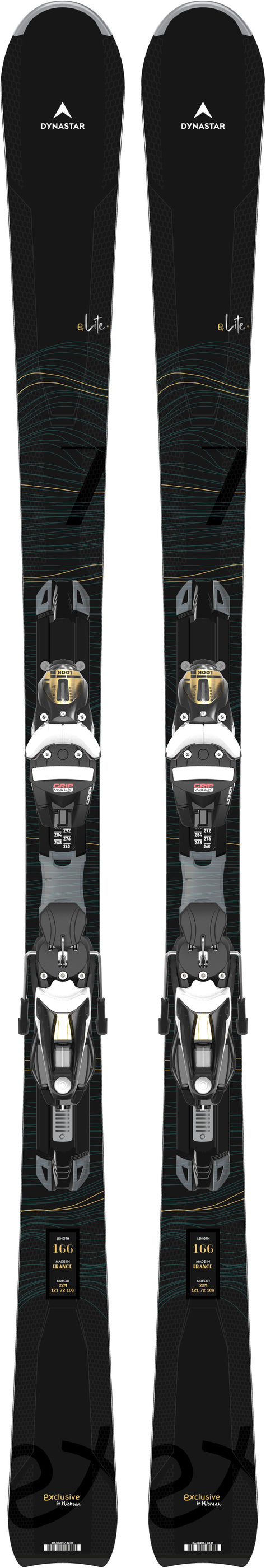 Pack neuf skis Dynastar E LITE 7 KONNECT + Fixations NX 12 - neuf déstockage