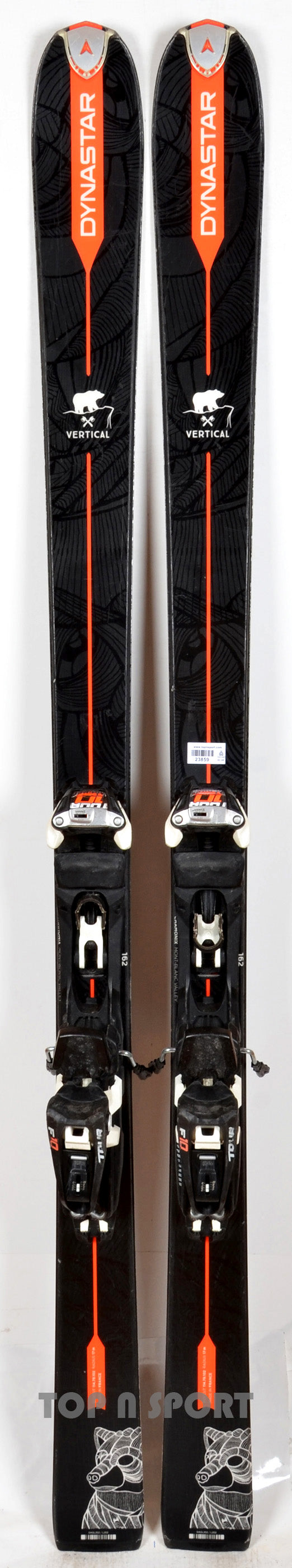 Dynastar VERTICAL BEAR black + Fix Marker TOUR F10 - skis d'occasion