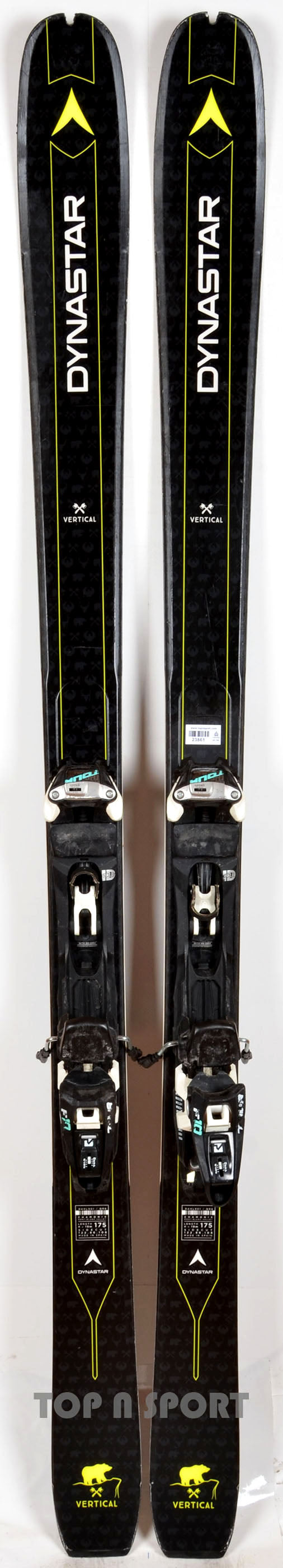 Dynastar VERTICAL BEAR + Fix Marker TOUR F10 - skis d'occasion
