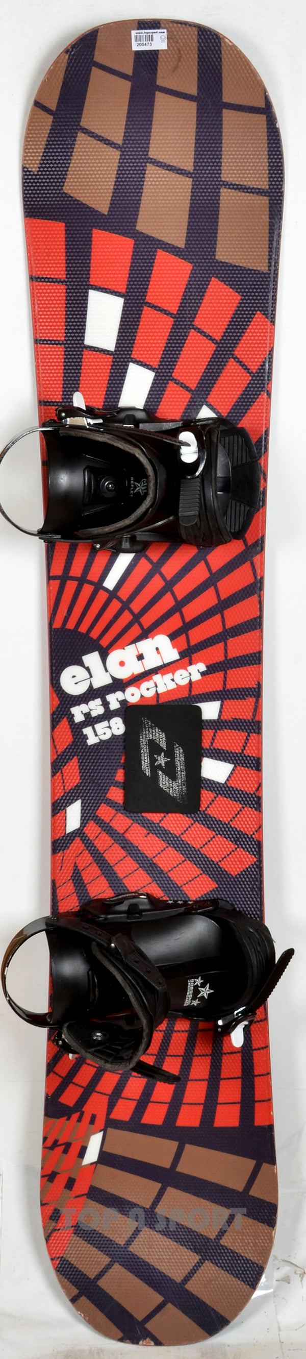 Elan RS ROCKER + fixs - snowboard d'occasion