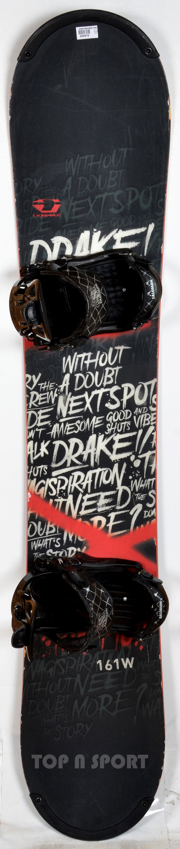 Drake Traffic + fixs - snowboard d'occasion