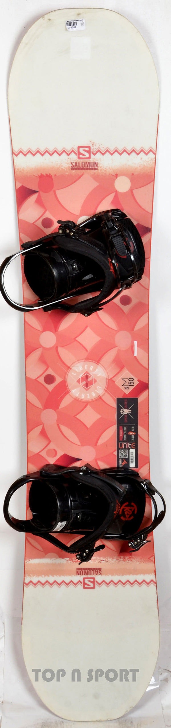 Pack Salomon LIBERTY + fixations - snowboard d'occasion